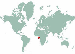 Sao Tome Island in world map